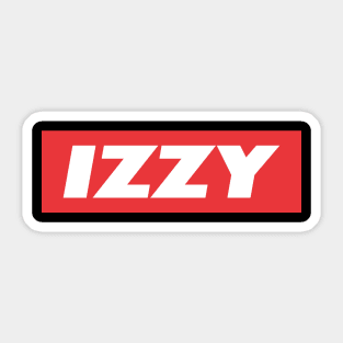 Izzy Sticker